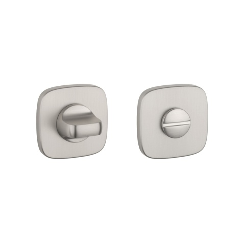 Rozeta kwadratowa Aprile QR Slim 7mm SNM nikiel wc
