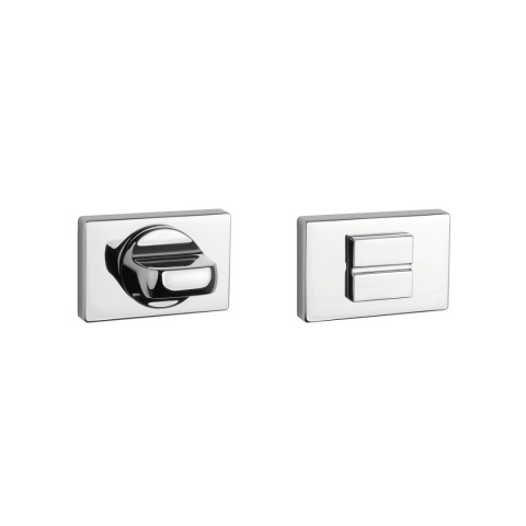 Rozeta prostokątna Aprile RT Slim 7mm LC chrom polerowany wc