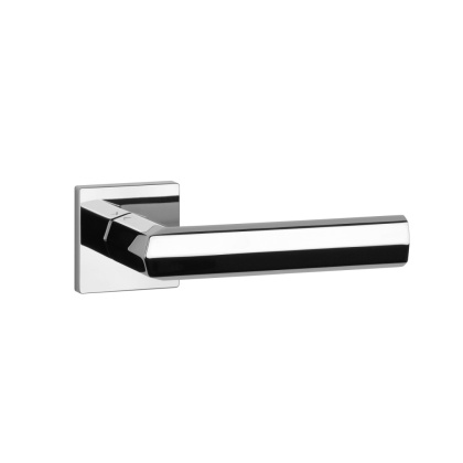 Klamka Aprile Fresia Q Slim 7mm LC chrom polerowany na rozecie kwadratowej Enger