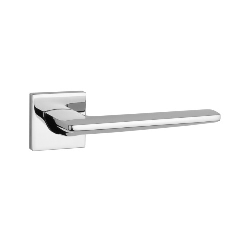 Klamka Aprile Lunaria Q Slim 7mm LC chrom polerowany na rozecie kwadratowej Enger