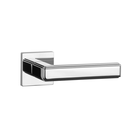 Klamka Aprile Raflesia Q Slim 7mm LC chrom polerowany na rozecie kwadratowej Enger
