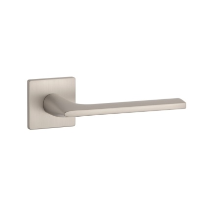 Klamka Aprile Salvia Q Super Slim 5mm SNM nikiel na rozecie kwadratowej Enger