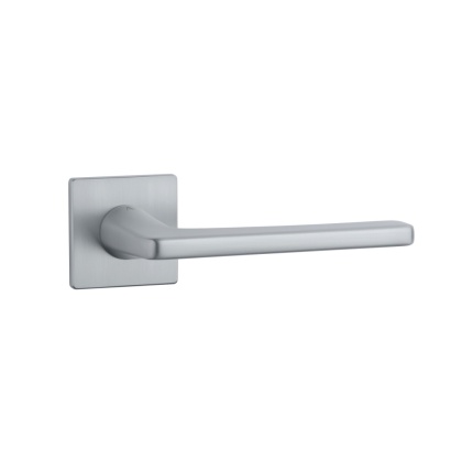 Klamka Aprile Setia Q Super Slim 5mm SC chrom satynowy na rozecie kwadratowej Enger