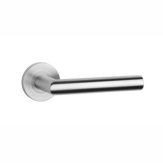 Klamka Sterk Oval 1740 Pro 8mm 16 stal nierdzewna na rozecie okrągłej Enger