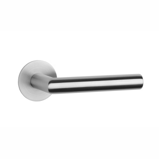 Klamka Sterk Oval 1750 Ultra Slim 3mm 16 stal nierdzewna na rozecie okrągłej Enger