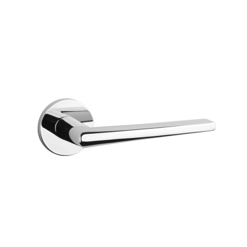 Klamka Stile Salta R Slim 7mm CP chrom polerowany na rozecie okrągłej Enger