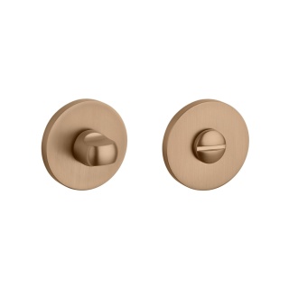 Rozeta okrągła Stile R Slim 7mm LIGHT BROWN jasny brązowy wc