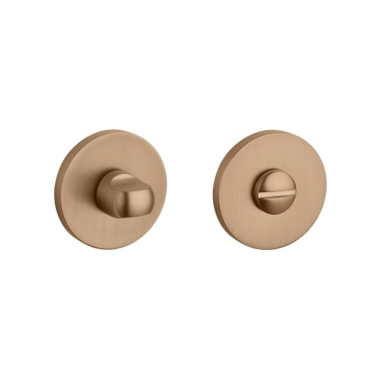 Rozeta okrągła Stile R Slim 7mm LIGHT BROWN jasny brązowy wc