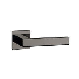 Klamka Aprile Tilia Q Super Slim 5mm US PVD antracyt polerowany PVD na rozecie kwadratowej Enger