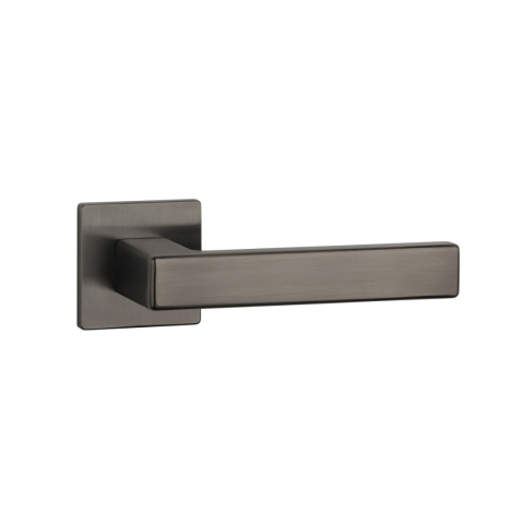 Klamka Aprile Tilia Q Super Slim 5mm US-A PVD antracyt matowy PVD na rozecie kwadratowej Enger