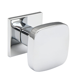 Gałka ruchoma fit Prawa GKZ 700 P chrom na rozecie kwadratowej Infinity Line