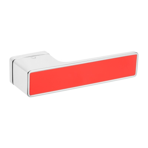 Klamka Cube Insert chrom na rozecie prostokątnej VDS Klamka Cube Insert chrom na rozecie prostokątnej VDS