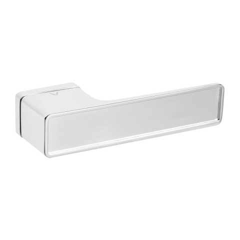Klamka Cube Insert chrom na rozecie prostokątnej VDS Klamka Cube Insert chrom na rozecie prostokątnej VDS