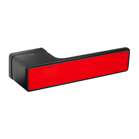 Klamka Cube Insert czarna na rozecie prostokątnej VDS Klamka Cube Insert czarna na rozecie prostokątnej VDS