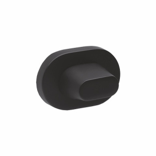 Rozeta owalna R75 czarna wc