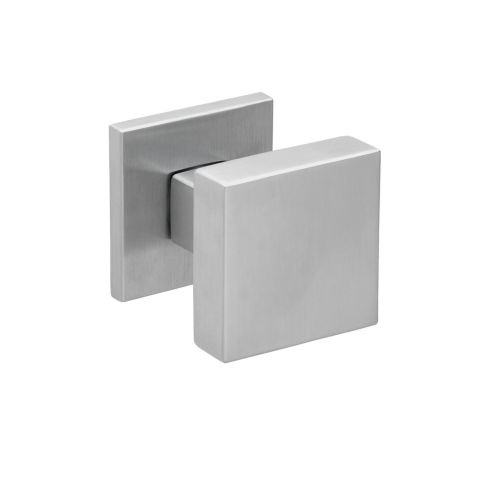 Gałka ruchoma Q fit Lewa chrom-satyna na rozecie kwadratowej VDS Gałka ruchoma Q fit Lewa chrom-satyna na rozecie kwadratowej VDS