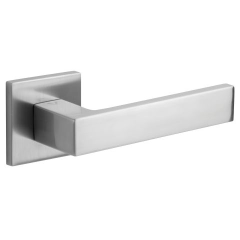 Klamka Warna fit chrom-satyna na rozecie kwadratowej VDS Klamka Warna fit chrom-satyna na rozecie kwadratowej VDS