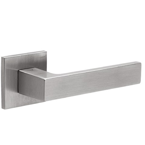 Klamka Warna fit chrom szczotkowany na rozecie kwadratowej VDS Klamka Warna fit chrom szczotkowany na rozecie kwadratowej VDS