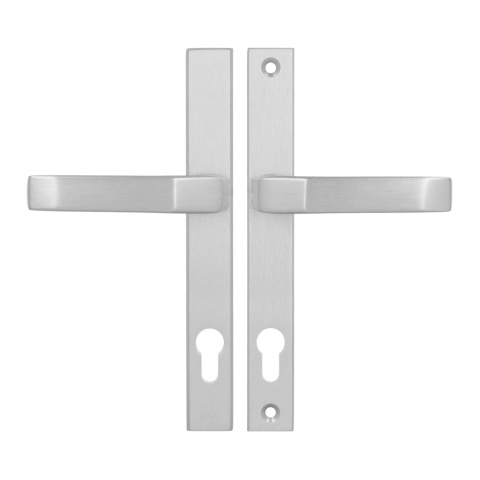 Klamko Klamka AXA Slim ++ F6 inox rozstaw 92 mm Klamko Klamka AXA Slim ++ F6 inox rozstaw 92 mm