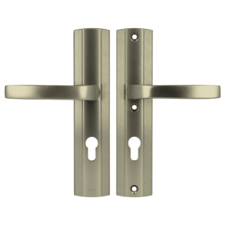 Klamko Klamka AXA Prestige ++ F9 tytan rozstaw 72 mm