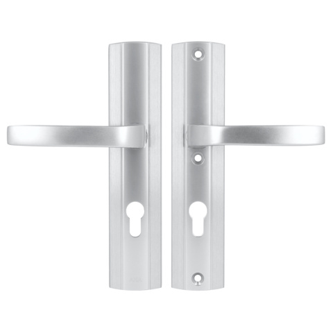 Klamko Klamka AXA Prestige ++ F1 srebrna rozstaw 72 mm Klamko Klamka AXA Prestige ++ F1 srebrna rozstaw 72 mm