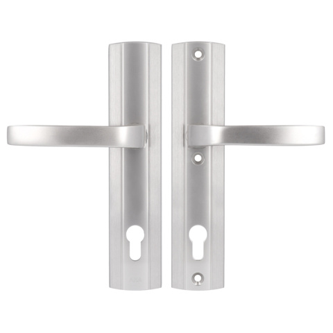 Klamko Klamka AXA Prestige ++ F6 inox rozstaw 92 mm Klamko Klamka AXA Prestige ++ F6 inox rozstaw 92 mm