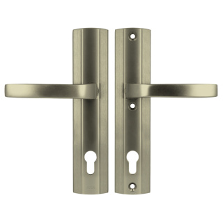 Klamko Klamka AXA Prestige ++ F9 tytan rozstaw 92 mm