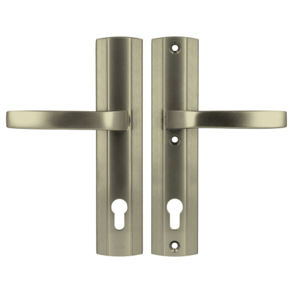 Klamko Klamka AXA Prestige ++ F9 tytan rozstaw 92 mm