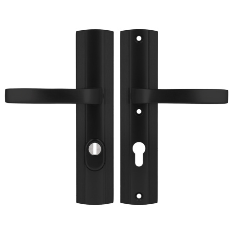 Klamko Klamka AXA Prestige Flex ++ F8 czarna rozstaw 72 mm Klamko Klamka AXA Prestige Flex ++ F8 czarna rozstaw 72 mm