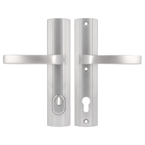 Klamko Klamka AXA Prestige Flex ++ F6 inox rozstaw 90 mm Klamko Klamka AXA Prestige Flex ++ F6 inox rozstaw 90 mm