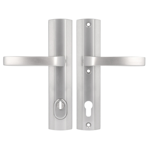 Klamko Klamka AXA Prestige Flex ++ F6 inox rozstaw 92 mm Klamko Klamka AXA Prestige Flex ++ F6 inox rozstaw 92 mm