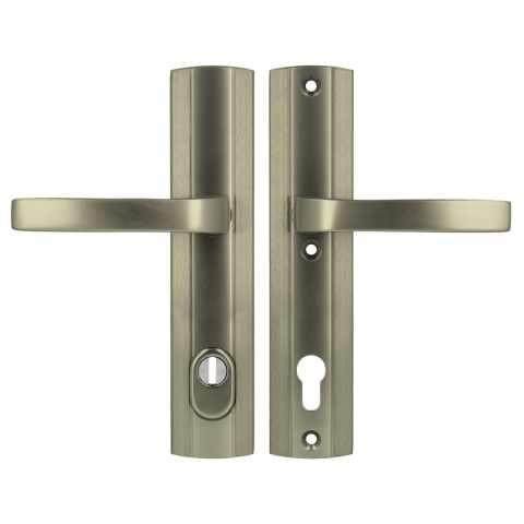 Klamko Klamka AXA Prestige Flex ++ F9 tytan rozstaw 92 mm Klamko Klamka AXA Prestige Flex ++ F9 tytan rozstaw 92 mm
