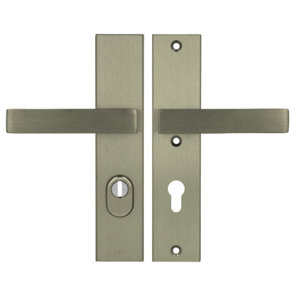 Klamko Klamka AXA Royal Flex ++ F9 tytan rozstaw 72 mm