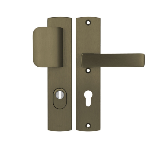 Klamko Pochwyt AXA Apollo Flex Premium ++ F4 stare złoto rozstaw 72 mm Klamko Pochwyt AXA Apollo Flex Premium ++ F4 stare złoto rozstaw 72 mm