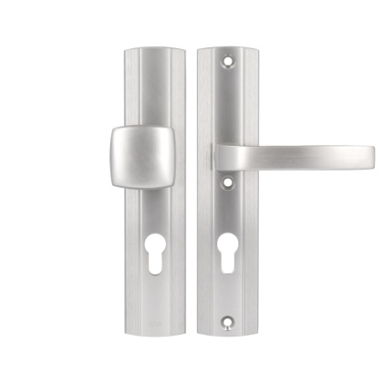 Klamko Pochwyt AXA Prestige ++ F6 inox rozstaw 72 mm