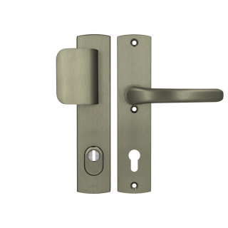 Klamko Pochwyt AXA Jupiter Flex Premium ++ F9 tytan rozstaw 92 mm