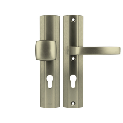 Klamko Pochwyt AXA Prestige ++ F9 tytan rozstaw 72 mm