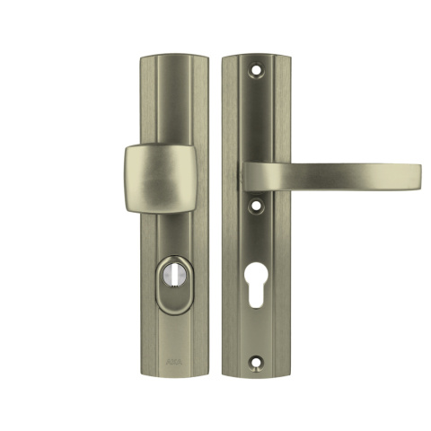 Klamko Pochwyt AXA Prestige Flex ++ F9 tytan rozstaw 72 mm Klamko Pochwyt AXA Prestige Flex ++ F9 tytan rozstaw 72 mm