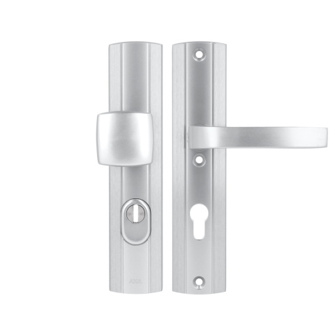 Klamko Pochwyt AXA Prestige Flex ++ F1 srebrna rozstaw 72 mm Klamko Pochwyt AXA Prestige Flex ++ F1 srebrna rozstaw 72 mm