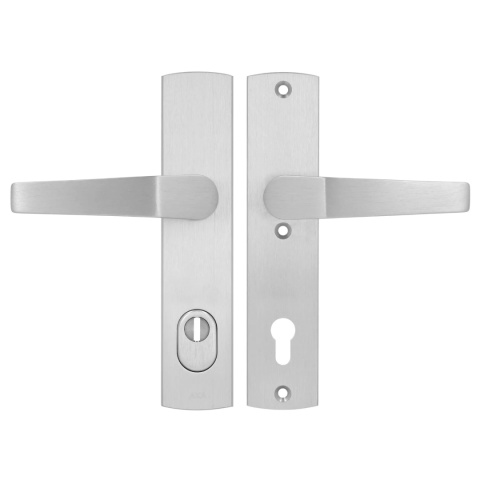 Klamko Klamka AXA Arrow Flex Premium F6 inox rozstaw 92 mm Klamko Klamka AXA Arrow Flex Premium F6 inox rozstaw 92 mm