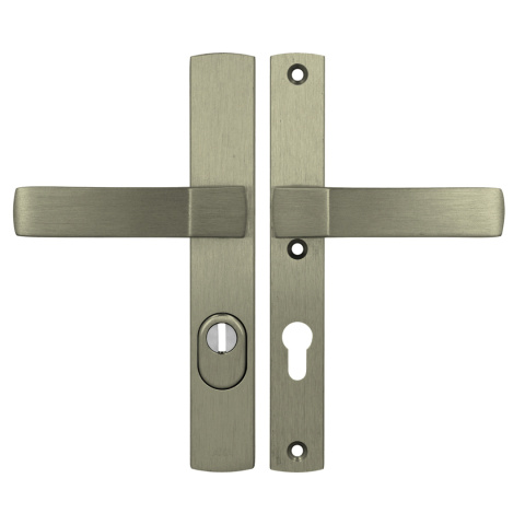 Klamko Klamka AXA Solid Flex Premium F9 tytan rozstaw 72 mm