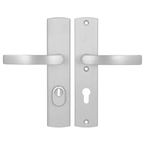 Klamko Klamka AXA Toronto Flex ++ F6 inox rozstaw 72 mm Klamko Klamka AXA Toronto Flex ++ F6 inox rozstaw 72 mm