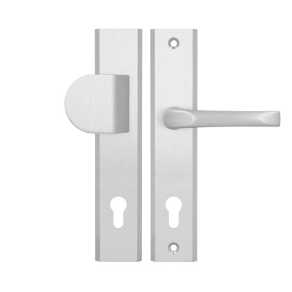 Klamko Pochwyt AXA Niagara ++ F6 inox rozstaw 92 mm