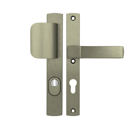 Klamko Pochwyt AXA Solid Flex Premium ++ F9 tytan rozstaw 72 mm