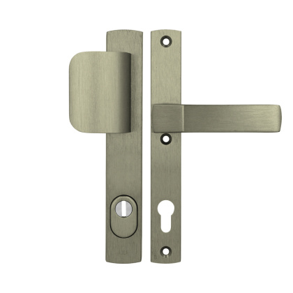 Klamko Pochwyt AXA Solid Flex Premium ++ F9 tytan rozstaw 92 mm