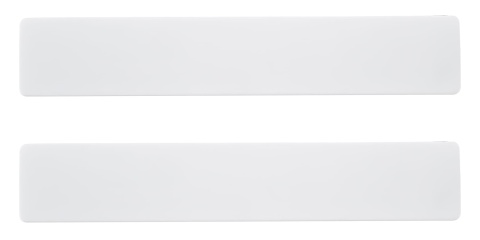 Insert do klamki Genova INS G 800 P biały pełny 2 sztuki