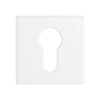 Rozeta kwadratowa Slim biała wkładka