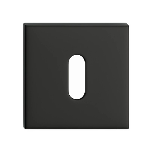 Rozeta kwadratowa Slim czarna klucz