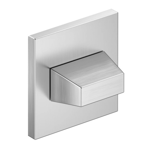 Rozeta kwadratowa Slim chrom szczotkowany wc
