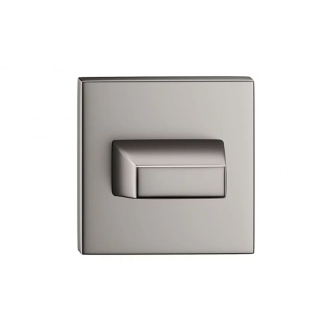 Rozeta kwadratowa Slim gunmetal wc